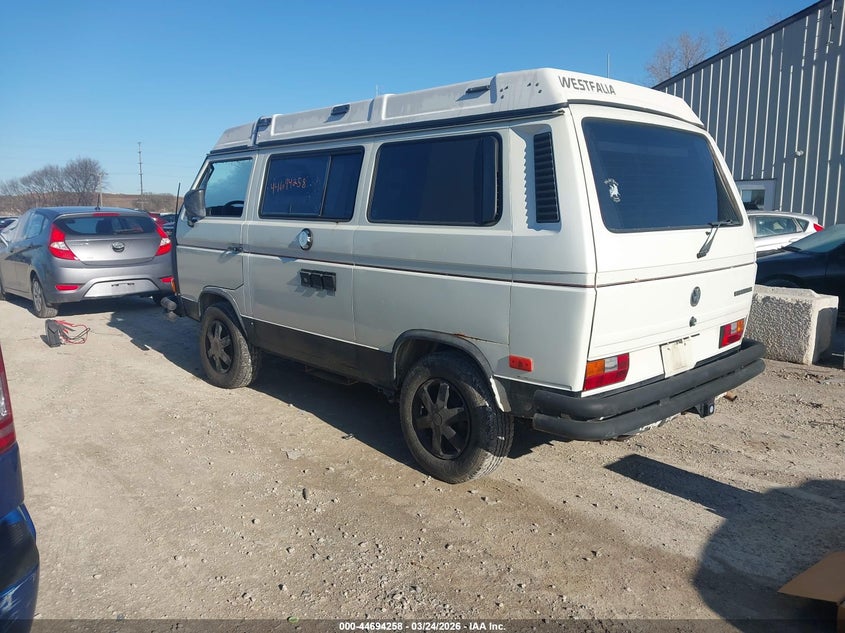 1989 Volkswagen Vanagon Campmobile