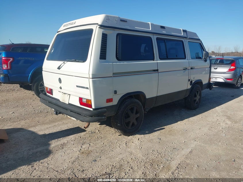 1989 Volkswagen Vanagon Campmobile