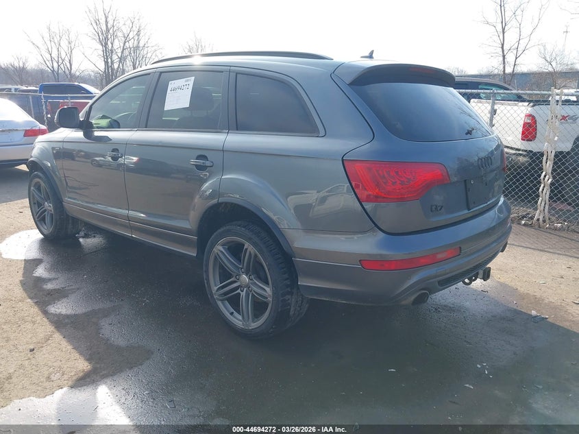 2013 Audi Q7 3.0T S Line Prestige