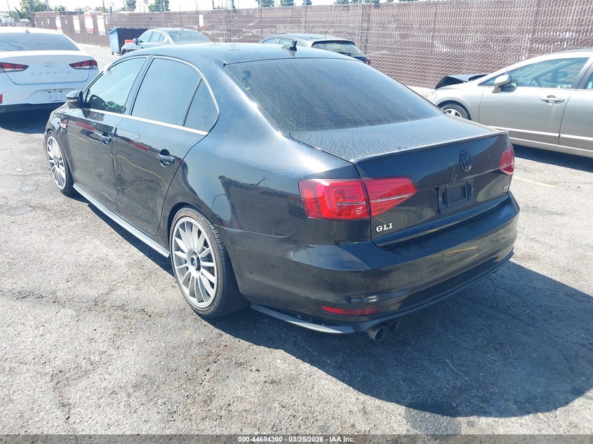 2016 Volkswagen Jetta 2.0T Gli Se