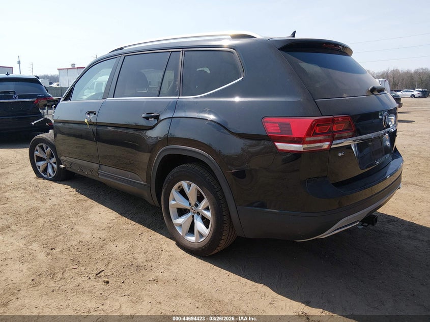 2018 Volkswagen Atlas 3.6L V6 Se/3.6L V6 Se W/Technology