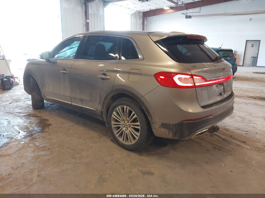2018 Lincoln Mkx Reserve