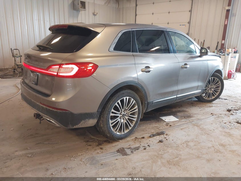 2018 Lincoln Mkx Reserve