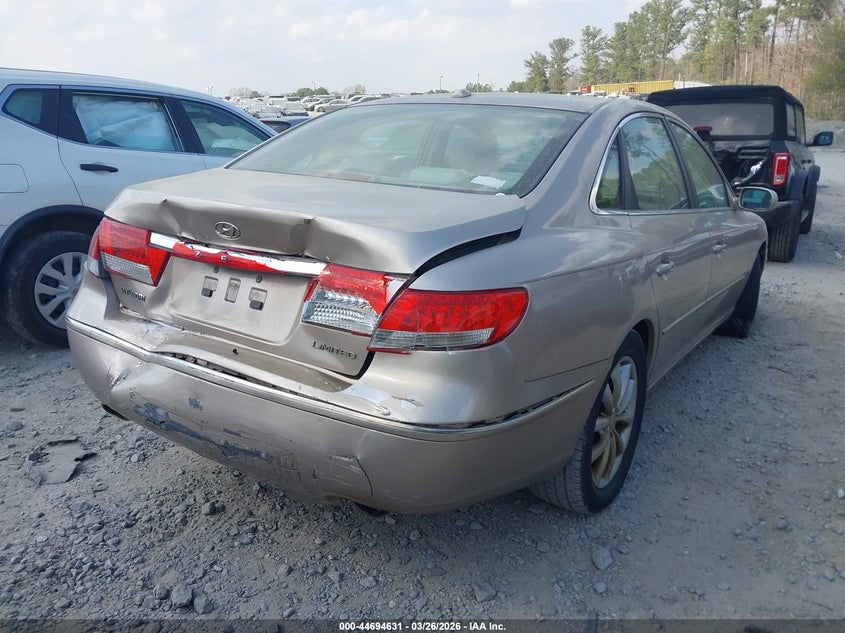 2007 Hyundai Azera Limited/Se
