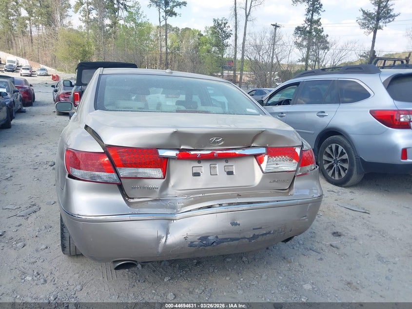 2007 Hyundai Azera Limited/Se VIN: KMHFC46F47A235327 Lot: 44694631