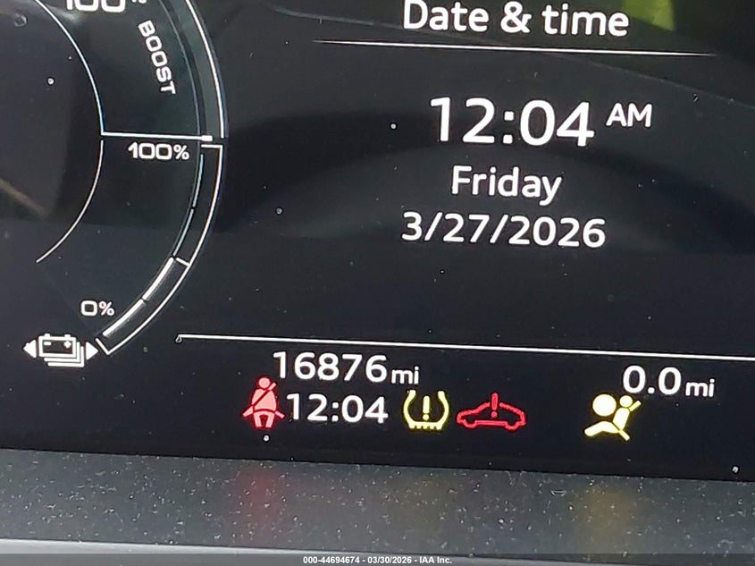 2024 Audi Q8 E-Tron Premium Plus Quattro VIN: WA15AAGE4RB050051 Lot: 44694674