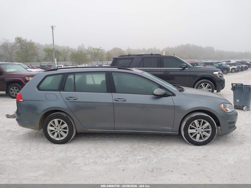 2017 Volkswagen Golf Sportwagen Tsi S VIN: 3VWC17AU1HM508066 Lot: 44694750