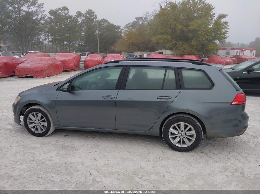 2017 Volkswagen Golf Sportwagen Tsi S VIN: 3VWC17AU1HM508066 Lot: 44694750
