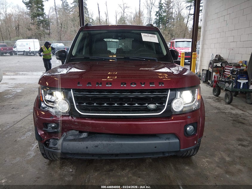 2016 Land Rover Lr4 VIN: SALAG2V65GA844346 Lot: 44694808