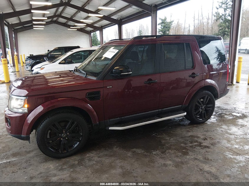 2016 Land Rover Lr4 VIN: SALAG2V65GA844346 Lot: 44694808