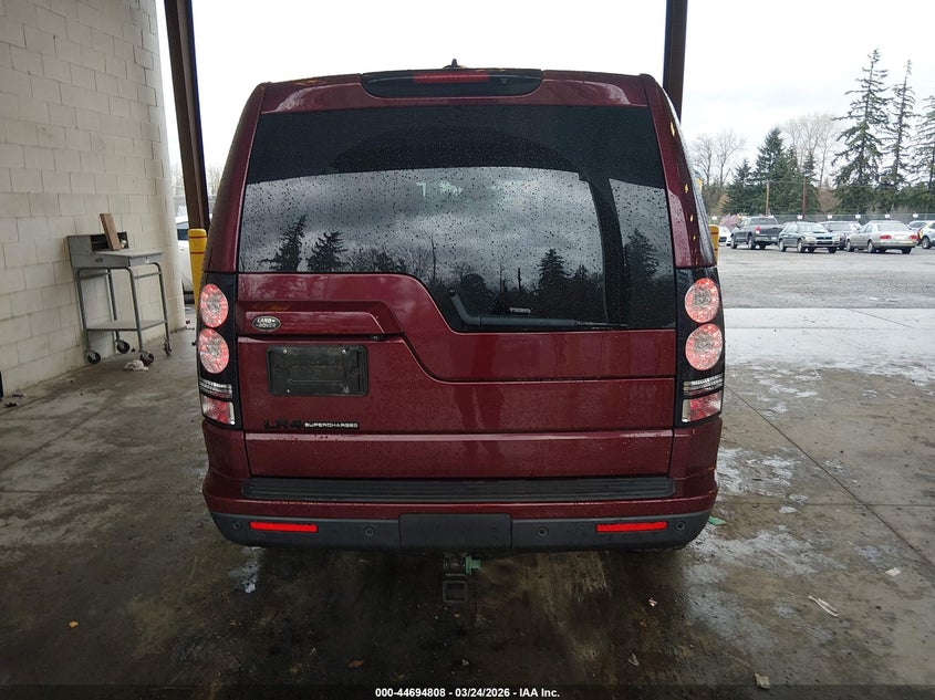 2016 Land Rover Lr4 VIN: SALAG2V65GA844346 Lot: 44694808