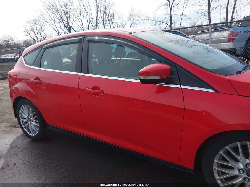 2012 Ford Focus red Lot 111044694861 Vin 1FAHP3M22TL318965