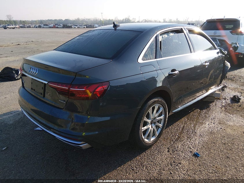 Vin: wauabaf40ma076023, lot: 45192055, audi a4 premium 40 tfsi quattro s tronic 20214