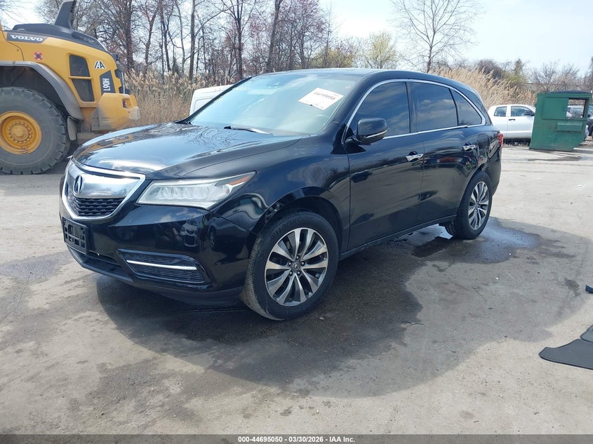 2016 Acura Mdx Technology Acurawatch Plus Packages/Technology Package