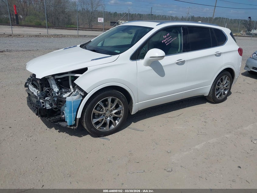 Vin: lrbfxcsaxld110868, lot: 45192300, buick envision fwd essence 20202