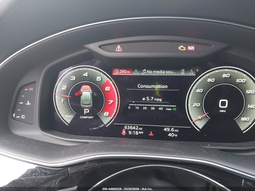 2021 Audi Sq8 Prestige Tfsi Quattro Tiptronic VIN: WA1CWBF19MD003267 Lot: 44695239