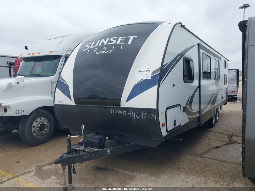 Vin: 4ydt28924k5350227, lot: 45192411, keystone sunset trail 20192
