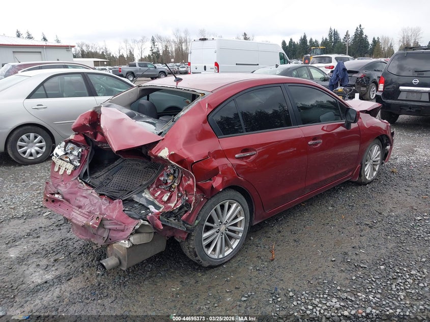 2012 Subaru Impreza 2.0I Limited