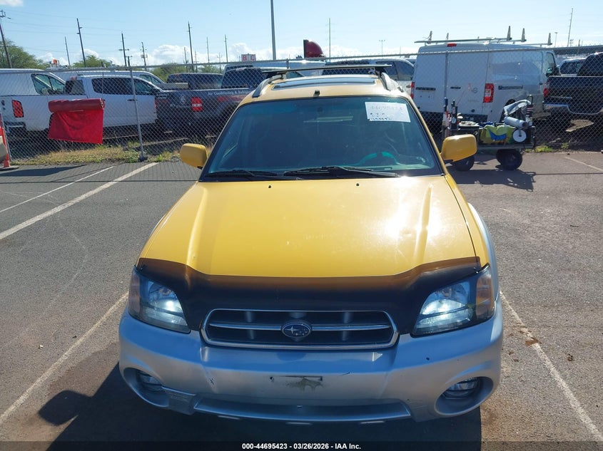 2003 Subaru Baja VIN: 4S4BT61C437100198 Lot: 44695423