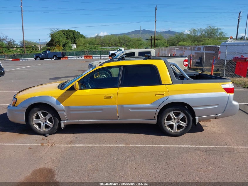 2003 Subaru Baja VIN: 4S4BT61C437100198 Lot: 44695423