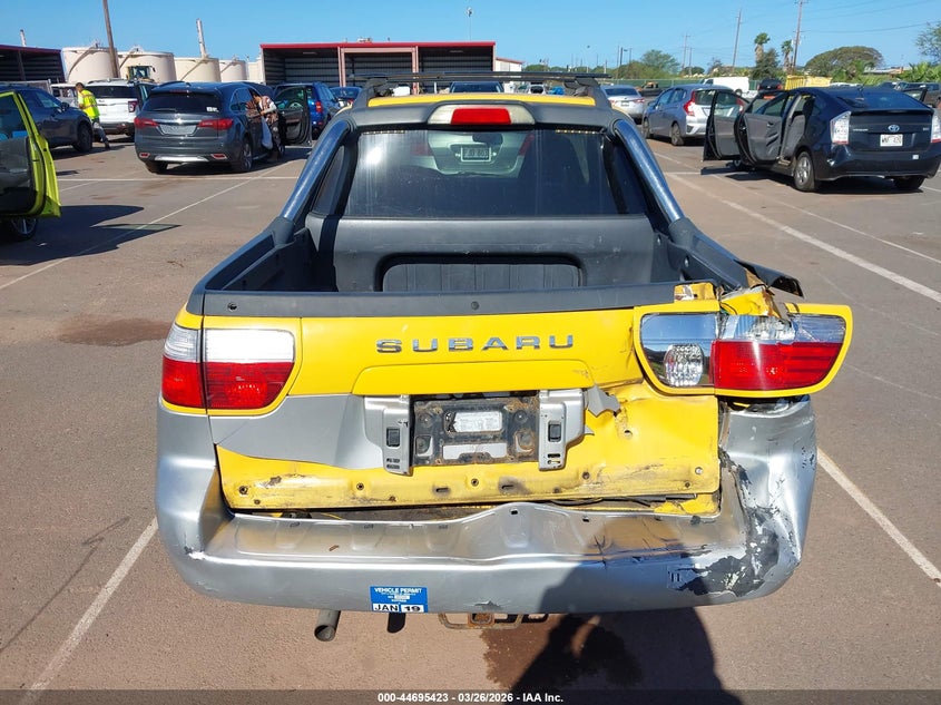 2003 Subaru Baja VIN: 4S4BT61C437100198 Lot: 44695423