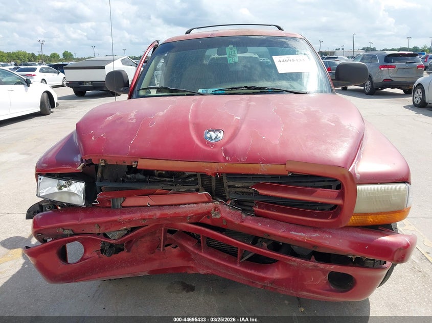 1998 Dodge Durango Slt VIN: 1B4HS28Z9WF181212 Lot: 44695433