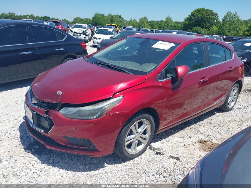 2017 Chevrolet Cruze Lt Auto 3G1BE6SM7HS503857 photo 1