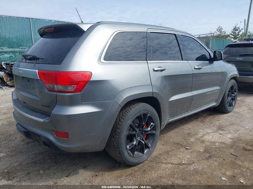 Vin: 1c4rjfdj4cc265274, lot: 45192583, jeep grand cherokee srt8 20124