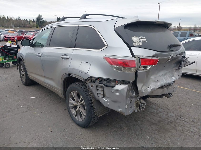 2014 Toyota Highlander Xle V6