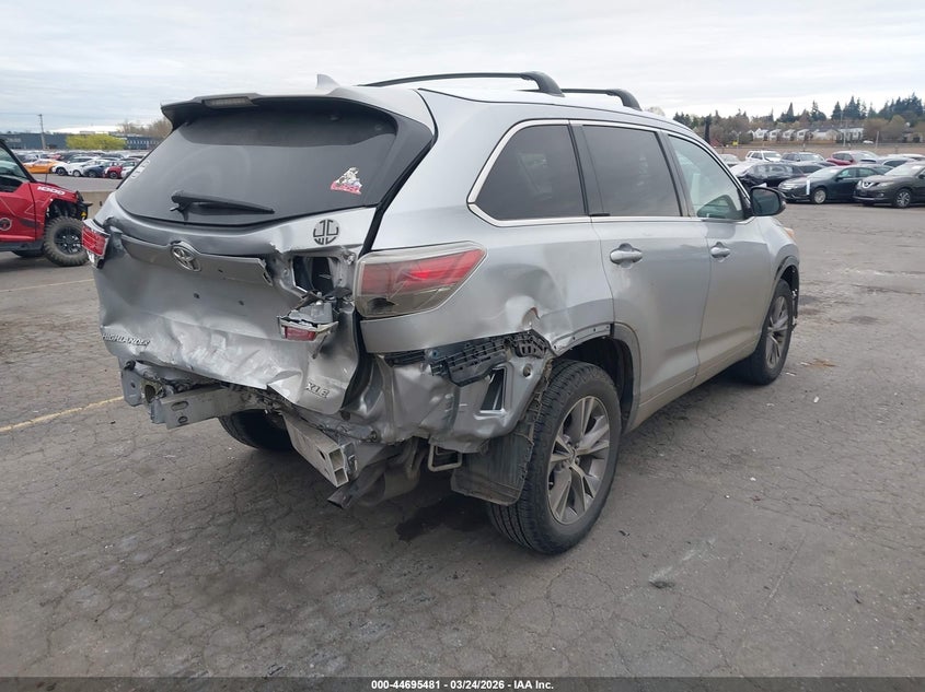 2014 Toyota Highlander Xle V6