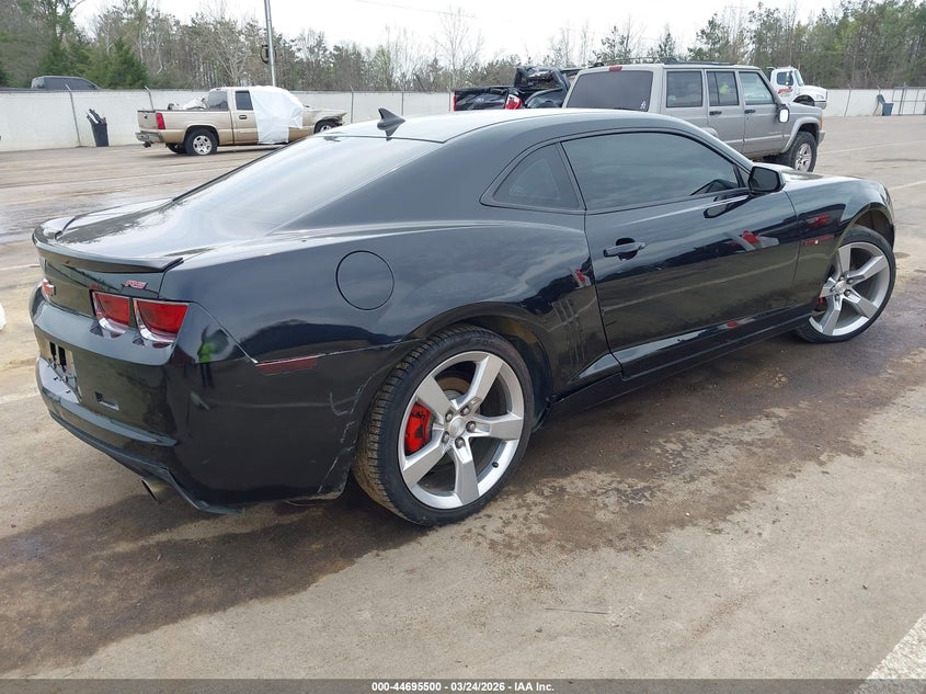 2012 Chevrolet Camaro 3.6 2Ls black Lot 111044695500 Vin 2G1FA1E32C9137167