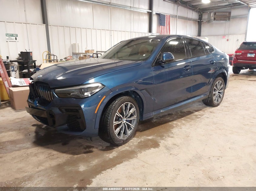 Vin: 5uxcy6c07p9p29783, lot: 45192619, bmw x6 xdrive40i 20232