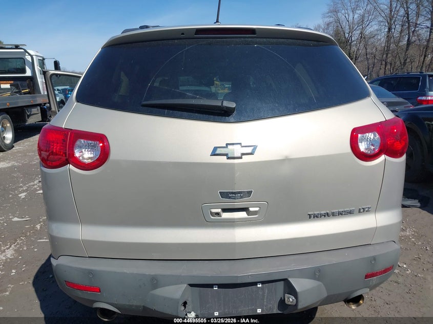 2012 Chevrolet Traverse 3.6 Ltz gold Lot 111044695505 Vin 1GNKRLEDXCJ144656