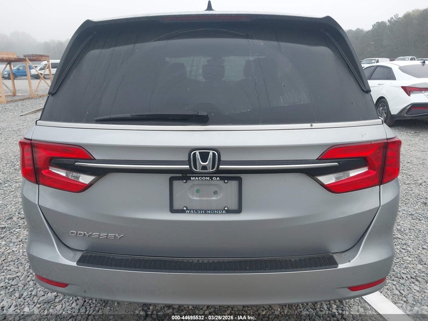 2022 Honda Odyssey Ex-L VIN: 5FNRL6H7XNB016282 Lot: 44695532