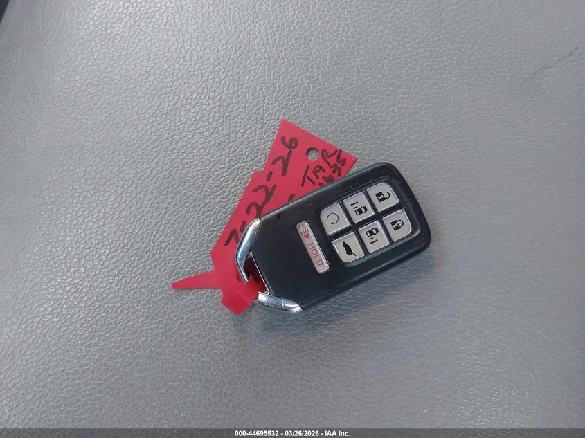 2022 Honda Odyssey Ex-L VIN: 5FNRL6H7XNB016282 Lot: 44695532