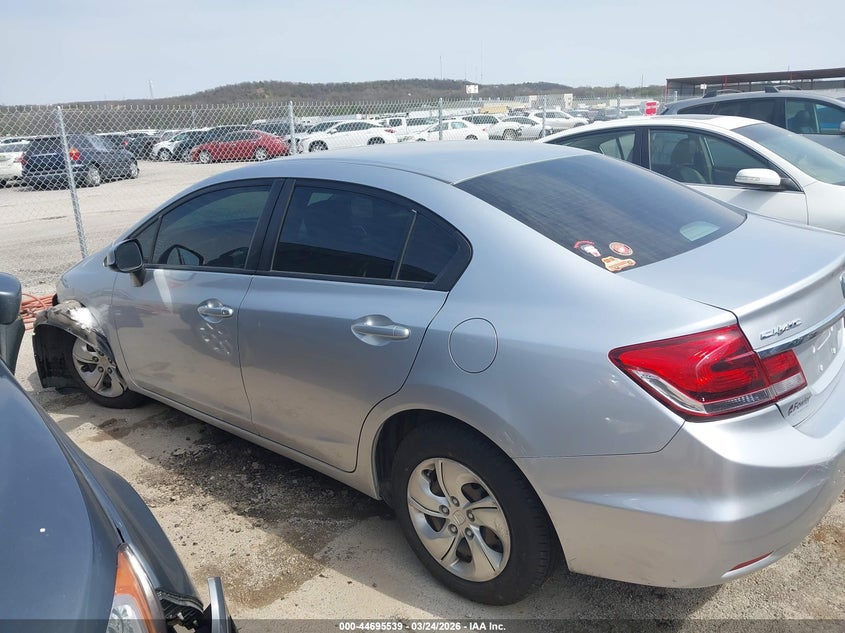 2013 Honda Civic Lx VIN: 2HGFB2F54DH583484 Lot: 44695539