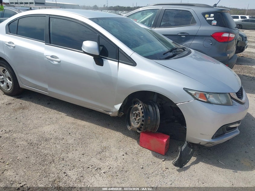 2013 Honda Civic Lx VIN: 2HGFB2F54DH583484 Lot: 44695539