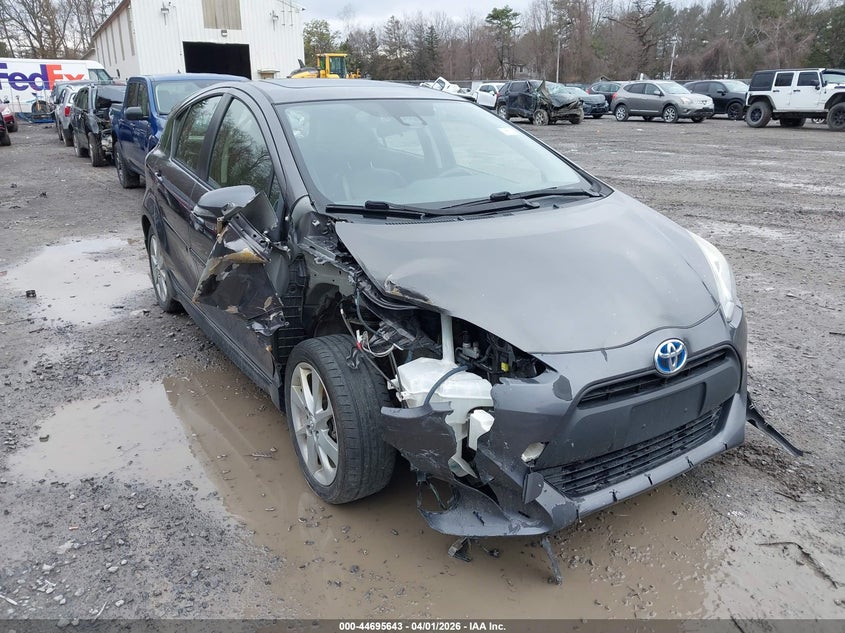 2017 Toyota Prius C Four VIN: JTDKDTB34H1593065 Lot: 44695643