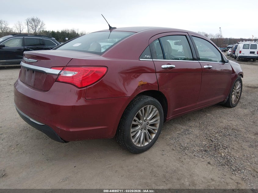 Vin: 1c3bc2fb0bn595267, lot: 45192828, chrysler 200 limited 20114