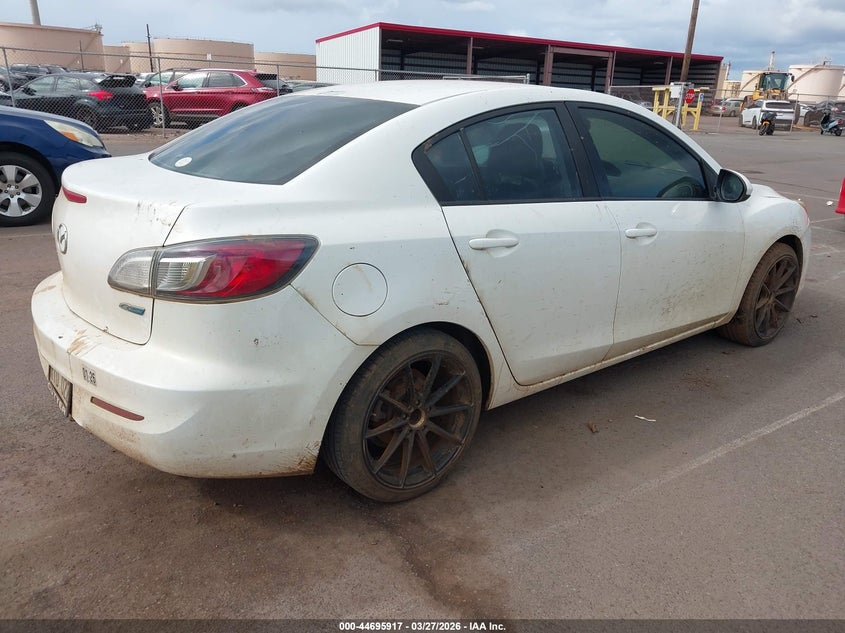 Vin: jm1bl1v71c1568543, lot: 45193034, mazda mazda3 i touring 20124