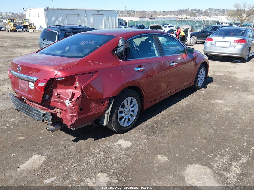 2016 Nissan Altima 2.5/2.5 S/2.5 Sl/2.5 Sr/2.5 Sv