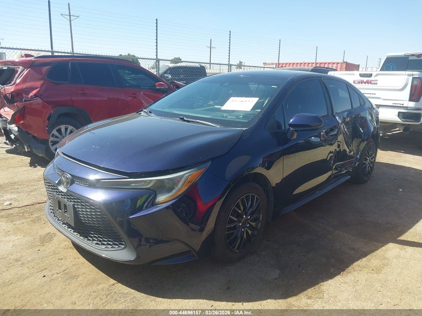 2022 Toyota Corolla Le 5YFEPMAE7NP281360 photo 1
