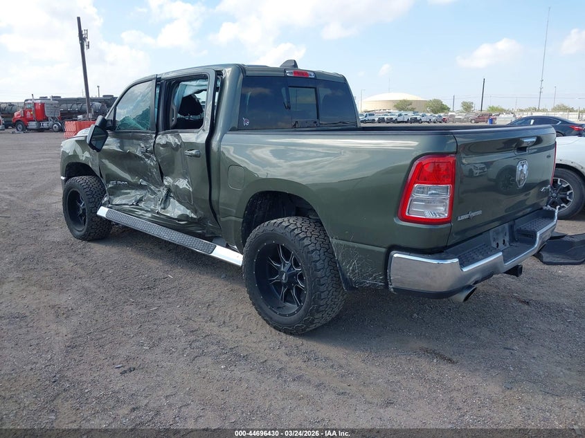 Vin: 1c6srfftxln382328, lot: 45193547, ram 1500 lone star  4x4 5'7 box 20203