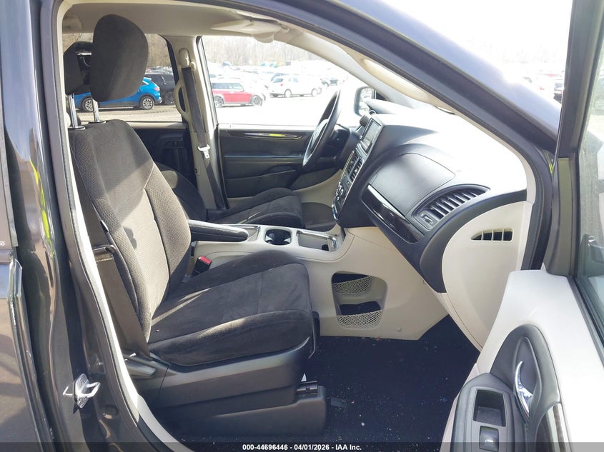 2C4RDGCG1CR214129 2012 Dodge Caravan Grand Sxt grey