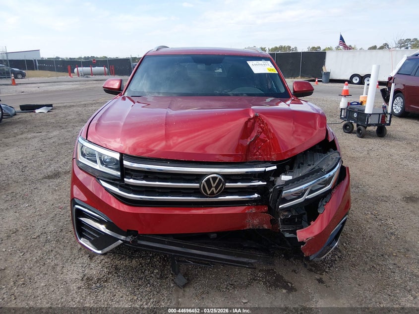 2021 Volkswagen Atlas Cross Sport 3.6L V6 Se W/Technology R-Line VIN: 1V2PE2CA7MC205446 Lot: 44696452
