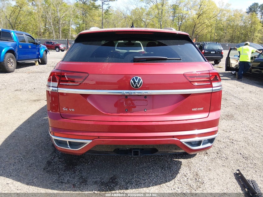 2021 Volkswagen Atlas Cross Sport 3.6L V6 Se W/Technology R-Line VIN: 1V2PE2CA7MC205446 Lot: 44696452