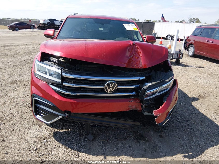 2021 Volkswagen Atlas Cross Sport 3.6L V6 Se W/Technology R-Line VIN: 1V2PE2CA7MC205446 Lot: 44696452