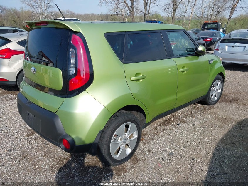 Vin: kndjn2a27e7720847, lot: 45193586, kia soul 20144