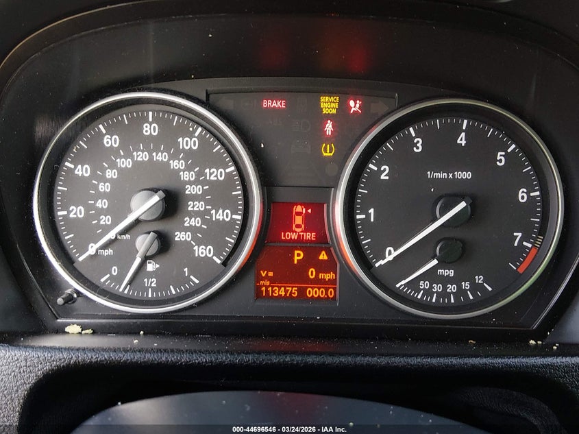 2013 BMW X1 Sdrive28I VIN: WBAVM1C54DVW45697 Lot: 44696546