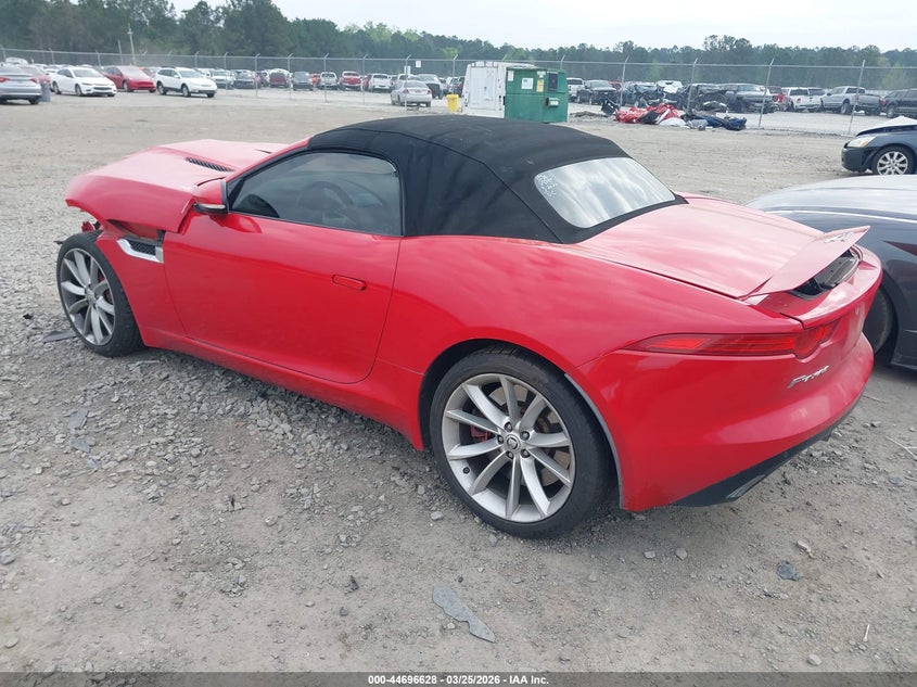 Vin: sajwa6fc7e8k09919, lot: 45193745, jaguar f-type s 20143
